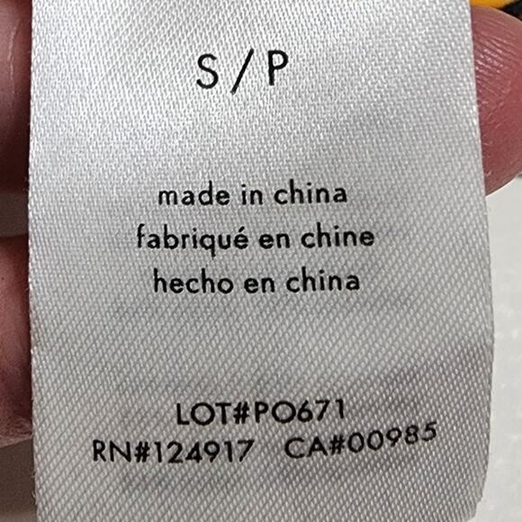 WEWOREWHAT Leigh Gradient Square Neck Bikini Top Bright Green Ombre Small NEW - Picture 8 of 10